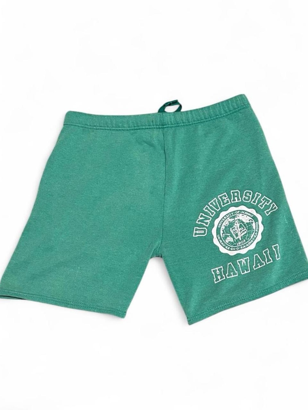 University Hawaii Green Men’s Athletic Collegiate Shorts